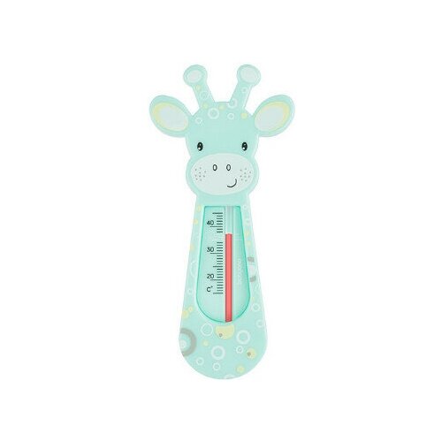 фото Термометр для купания "жирафик", цвет: мята babyono