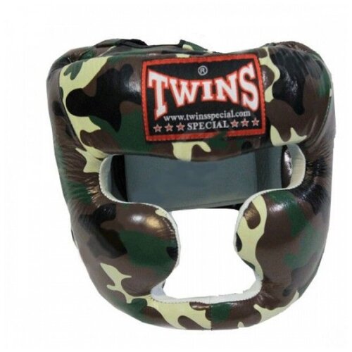 фото Twins боксерский шлем twins fhgl6-ar зеленый