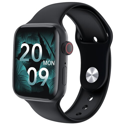 фото Умные часы smart watch u78 plus белый / смарт-часы u78 plus с полноразмерным экраном и активным колесиком, 44мм