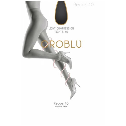 фото Колготки oroblu repos, размер 3, черный