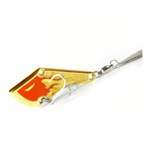 фото Gt-bio, блесна fire kk-glow, 116мм, 22г, gold+red, owner