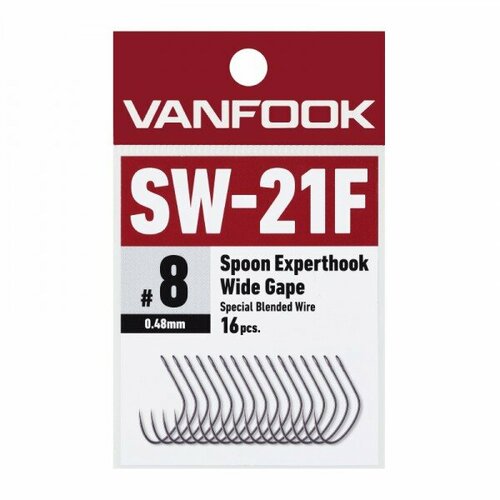 фото Vanfook, крючок sw-21f, №6, fusso black