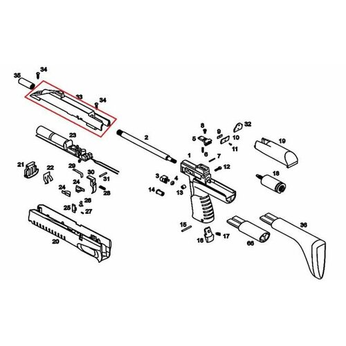 фото Кожух мр-661к.731343.013 air-gun