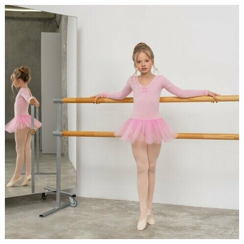 фото Купальник гимнастический baletmarket, размер 36, розовый