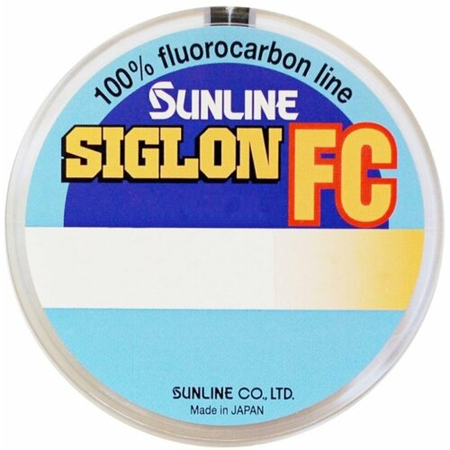 фото Леска флюорокарбоновая sunline siglon fc 50 м, 0.740 мм, прозрачный, 30.5 кг