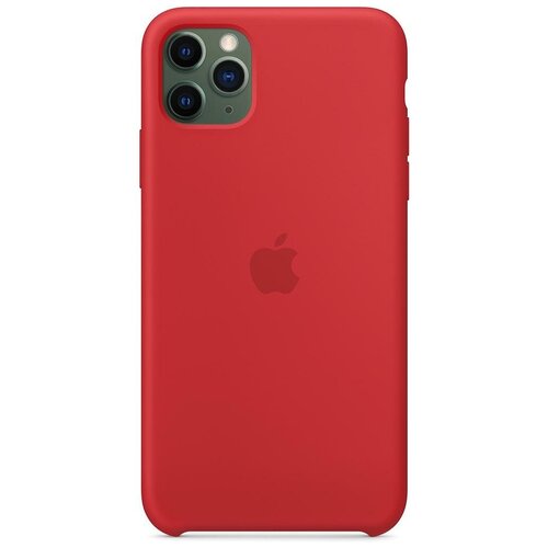 фото Чехол для apple iphone 11 pro max silicone case red