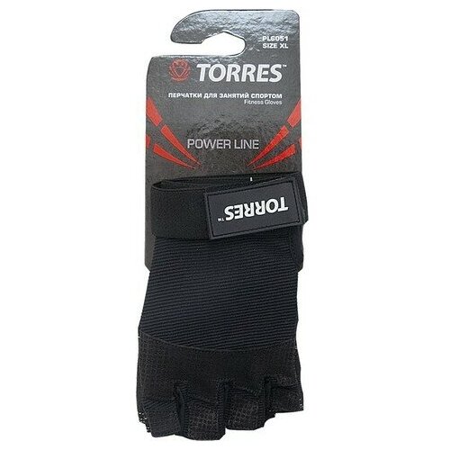 фото Перчатки для занятий спортом torres pl6051xl, размер xl