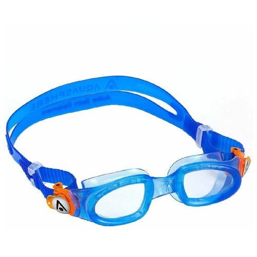 фото Очки для плавания детские - aqua sphere moby kid blue orange