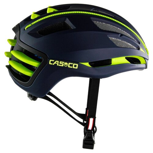 фото Велосипедный шлем casco speedairo2 без визора, blue\neon, s