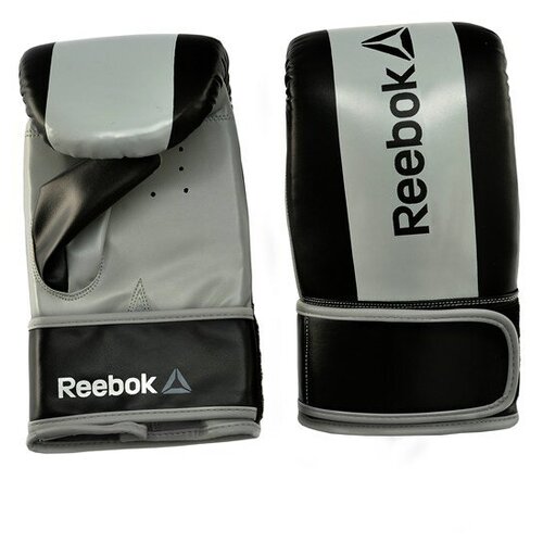 фото Перчатки боксерские reebok mitts серые rscb-11130gr