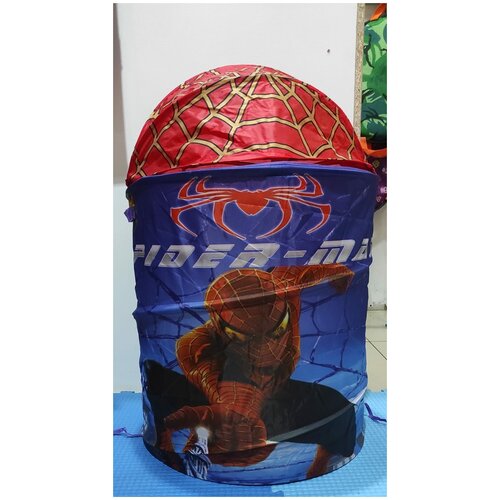 фото Корзина для игрушек с крышкой "человек паук" spider-man" китай