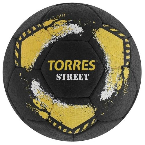 фото Мяч футбольный torres street, ручная сшивка, 32 панели, размер 5, 450 г