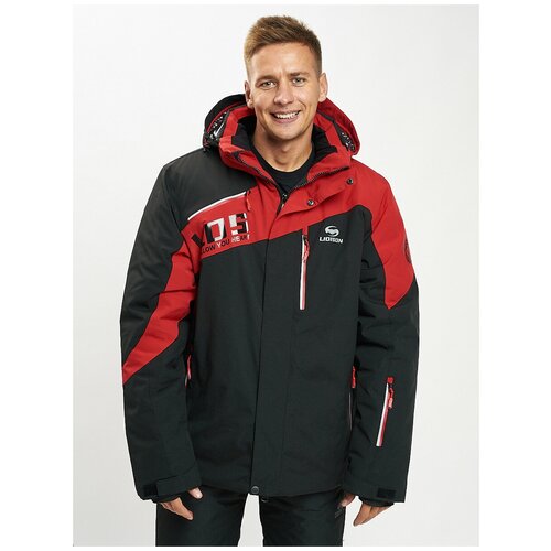 фото Горнолыжная куртка мужская большого размера красного цвета 77029kr, 56 mtforce