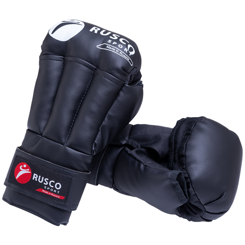 фото Перчатки для рукопашного боя, rusco к/з, черный размер 10 rusco sport