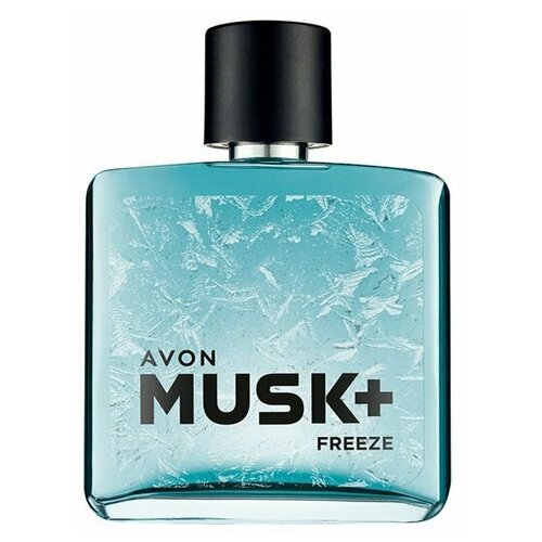 Купить Парфюмерная вода Avon Musk Freeze+, 75 мл / мужской парфюм / духи мужские / парфюмированная вода для него Эйвон