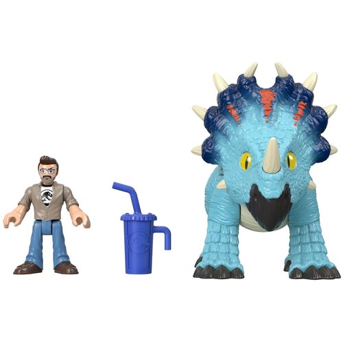 фото Игровой набор imaginext jurassic world пахиринозавр и лаури gmr17