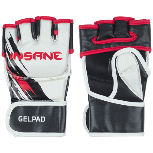 фото Перчатки для insane mma falcon gel, пу, белый, l