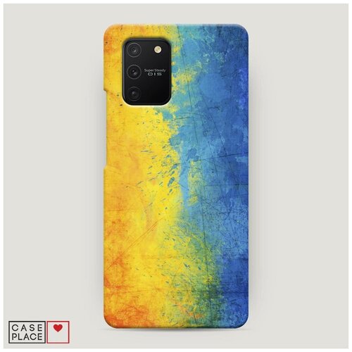 фото Чехол пластиковый samsung galaxy a91 флаг украины 2 case place