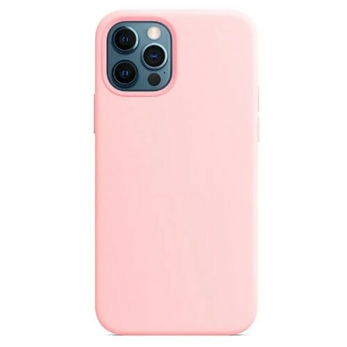 фото Чехол силиконовый mitrifon для iphone 13 pro max (6.7") pink розовый №6