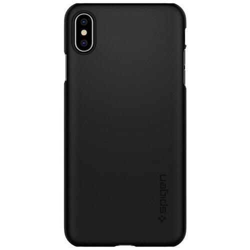 фото Чехол spigen thin fit для iphone xs max black sgp