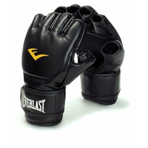 фото Перчатки everlast martial arts grappling pu s/m черные