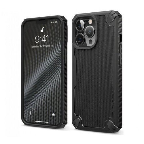 фото Чехол elago armor silicone case (tpu) для iphone 13 pro, цвет черный (es13am61pro- bk)