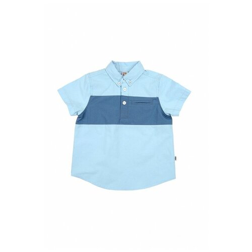 фото Рубашка mini maxi, 0497, цвет голубой, размер 104