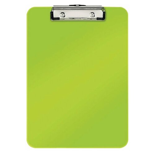 фото Доска-планшет leitz "wow", с верхним прижимом, a4, 320х228 мм, пластик, 1,7 мм, зеленая, 39710054
