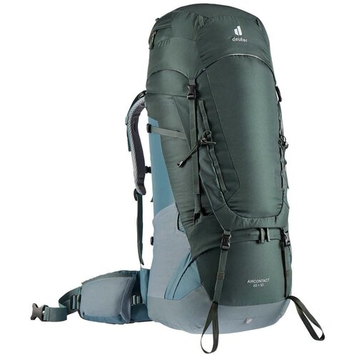 фото Рюкзак туристический deuter aircontact 65+10 (цвет: ivy-teal)