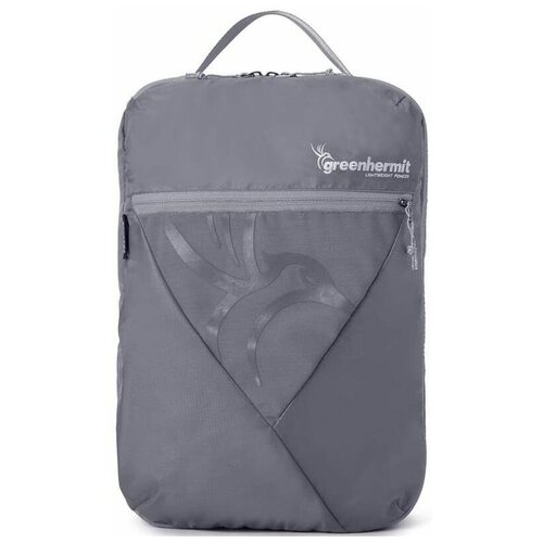 фото Ультралёгкая сумка для вещей green-hermit clothes bag m/40г/26х18х9см, ct210866, nimbus gray green hermit