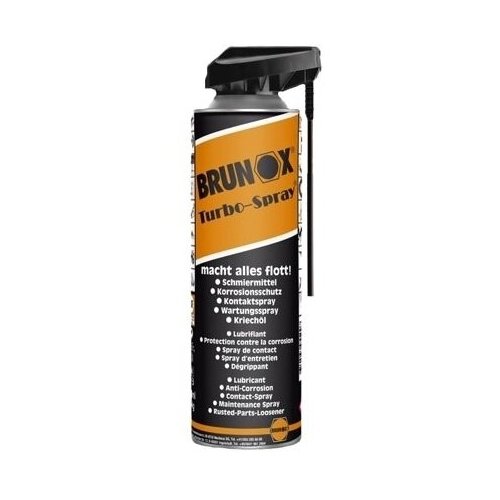 фото Смазка brunox turbo-spray двойная головка (br050tsp) 0.5 л