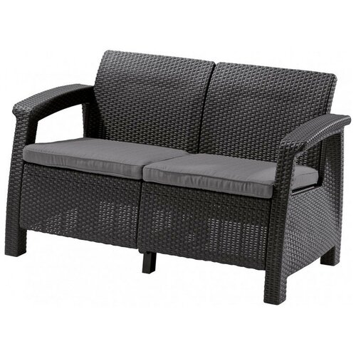 фото Набор keter corfu ii love seat graphite