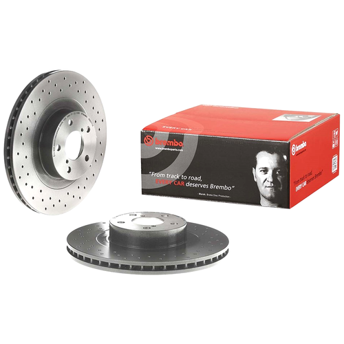 фото Диск перфорированный brembo xtra 09.9077.1x brembo арт. 09.9077.1x