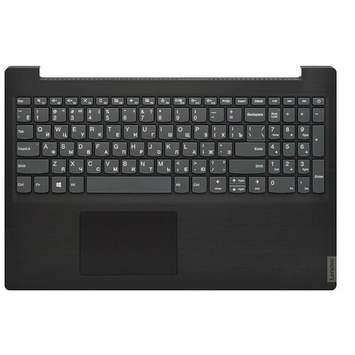 фото Клавиатура для ноутбука lenovo ideapad s145-15ikb черная топ-панель