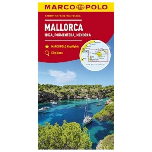 карта Mallorca Ibiza Menorca MarcoPolo