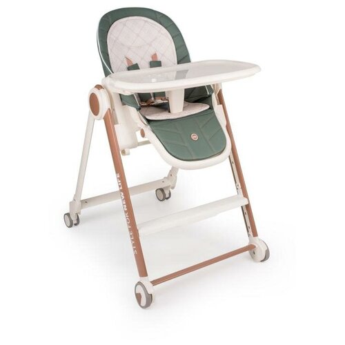 фото Стул для кормления happy baby "berny v2" dark green