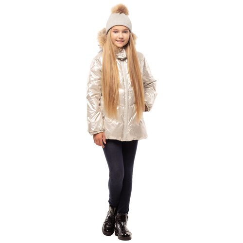 фото Куртка утепленная зимняя для подростка, v-baby 62-003