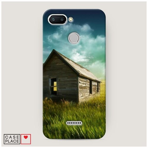 фото Чехол пластиковый xiaomi redmi 6 домик в поле case place