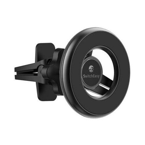 фото Switcheasy автомобильный магнитный держатель switcheasy magmount car mount для iphone 12 на вентиляционную решетку. цвет: черный.