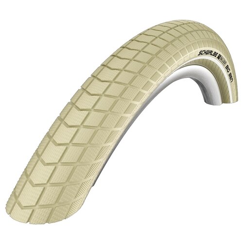 фото Велопокрышка 26" x 2.15" schwalbe big ben k-guard 55-559 26" 2.15" creme-reflex 910 г