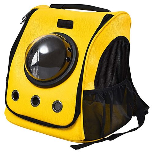 фото Рюкзак- переноска для животных xioami little beast mini monstar capsule backpack (yellow) xiaomi