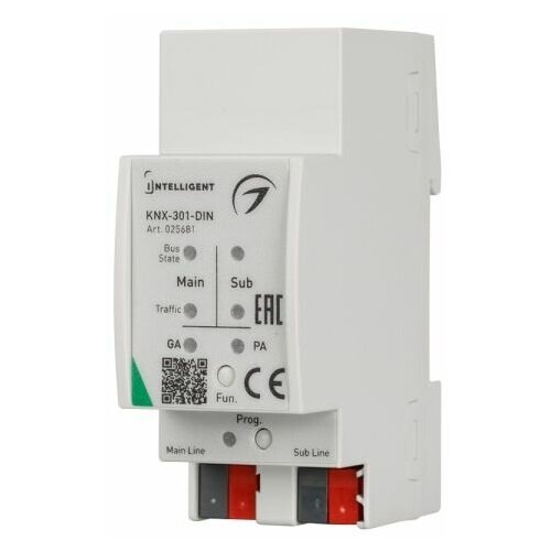 фото Arlight intelligent arlight шинный соединитель knx-301-din (bus) (arlight, -) 025681