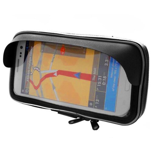 фото Чехол для смартфона extreme style smart 6 90х167мм с козырьком с креплением на руль extremestyle