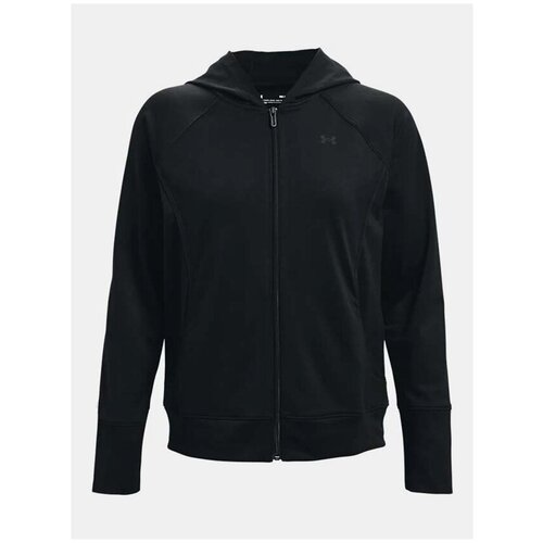 фото Толстовка under armour tricot jacket размер xxl, black (001)