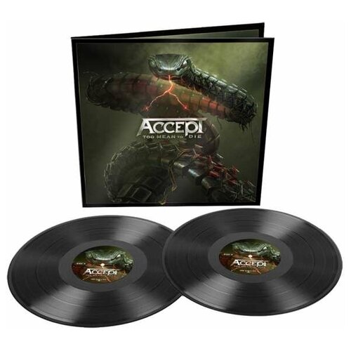 Accept: Too Mean To Die (2LP) bandshop sticker too old to die young