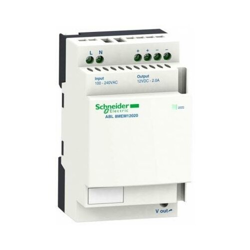 фото Schneider electric блок питания schneider electric модульный abl8mem24003