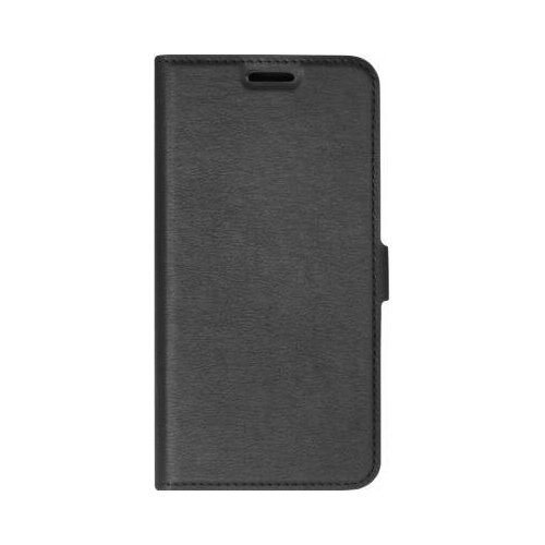 фото Df чехол-книжка для samsung galaxy a10s df sflip-55 black флип, искусственная кожа, полиуретан