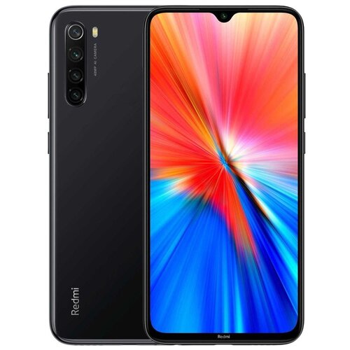 фото Смартфон xiaomi redmi note 8 2021 4/64 гб global, черный космос