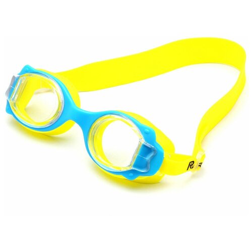 фото R18164-2 очки для плавания (желто-голубые) smart athletics
