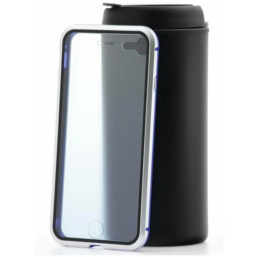 фото Чехол на apple iphone se (2020) / 8 / 7 / 8 kruche rjc-11 silver blue / чехол для apple iphone / чехол для айфон / бампер на айфон / чехол накладка для iphone / противоударная накладка для iphone / защита для iphone / защита на айфон / силиконовый чехол для iphone / пластиковый чехол на iphone / защитный чехол для iphone кruче,кruче